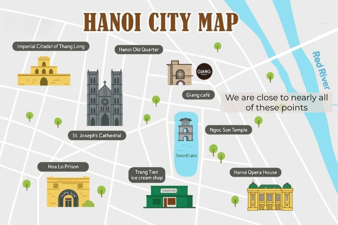 Fully Equipped 2BR, 2BA Apartment in Central Hanoi - B&B Hanoi