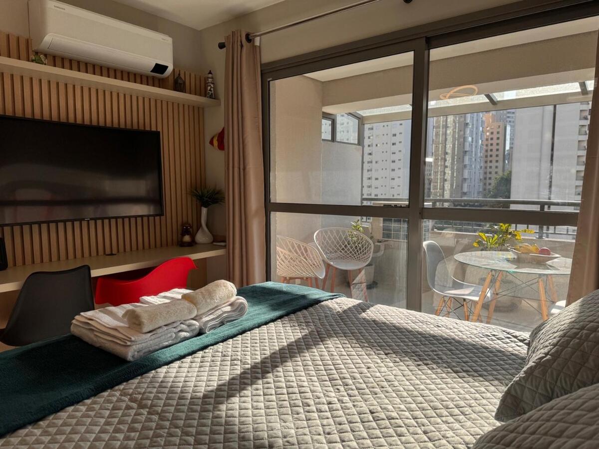 Studio Moema Premium I Metrô 5min a pé I Congonhas 8min - B&B São Paulo