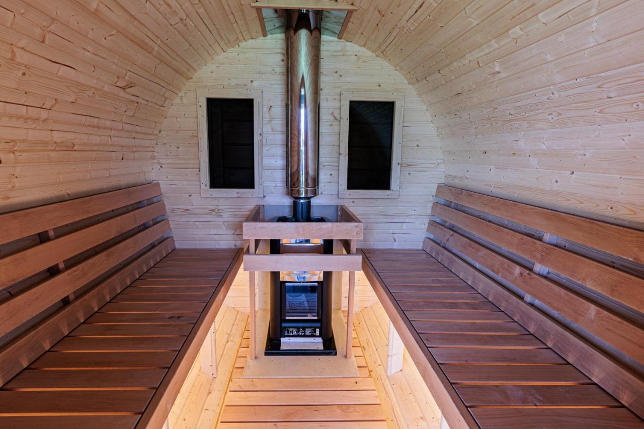 Podlaskie Chatki Ciszą Malowane - Domek nr 1 - B&B Krynki