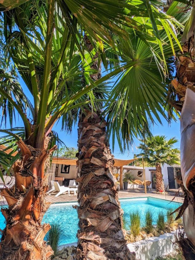 Villa oliva jacuzzi sauna piscine chauffée - B&B Langlade