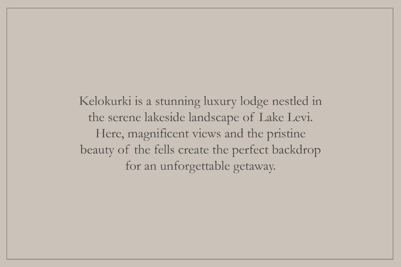 Kelokurki - The Luxury Chalet Where Serenity Meets the Northern Lights - Chambres d'hôtes Levi