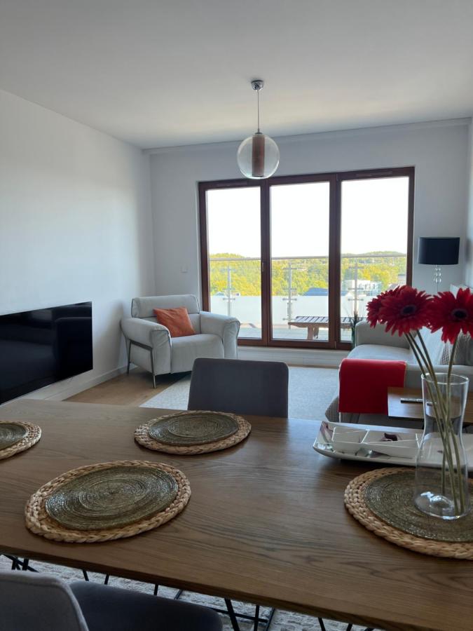 Ekskluzywny apartament z widokiem na morze, 5km do centrum Sopotu 4km do Orłowa
