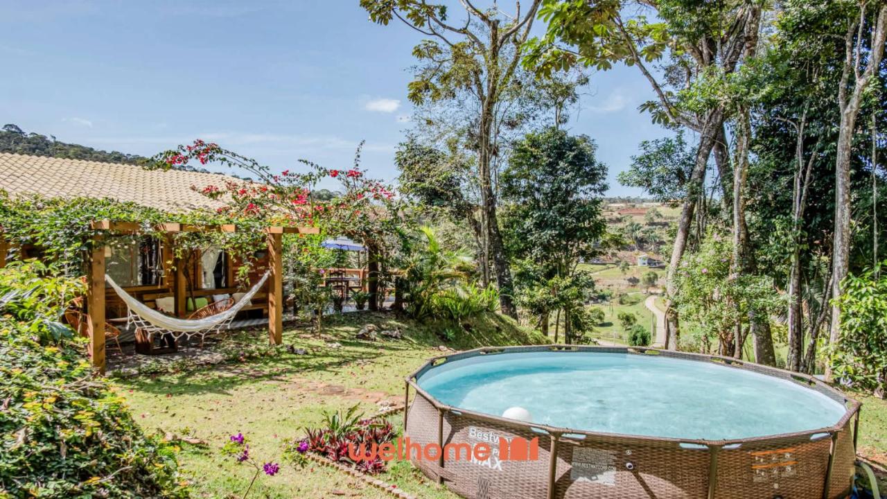 Chalé em Santa Teresa com Piscina e Lareira - Chambres d’hôtes Santa Teresa