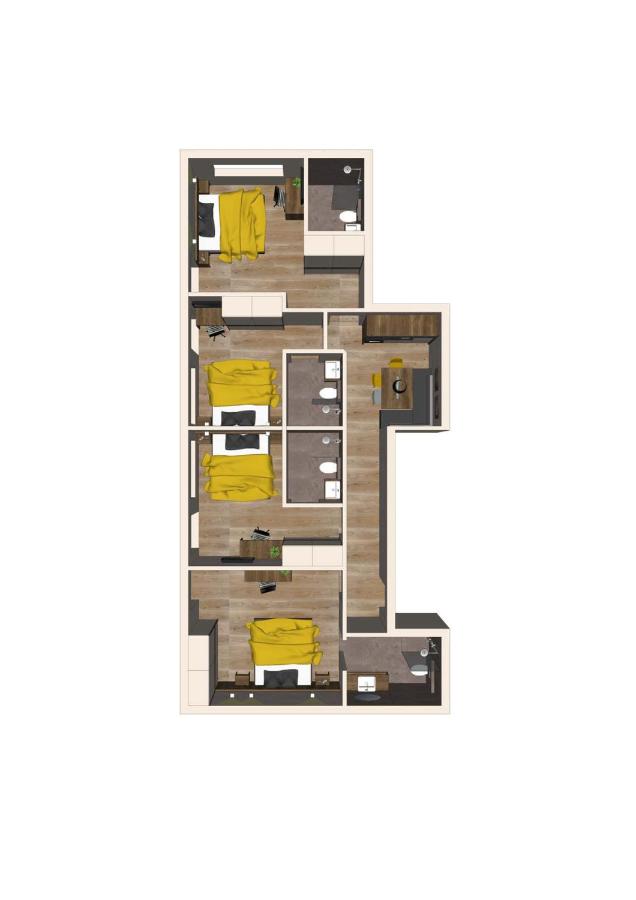 Four-Bedroom Apartment (Hochzillertal)