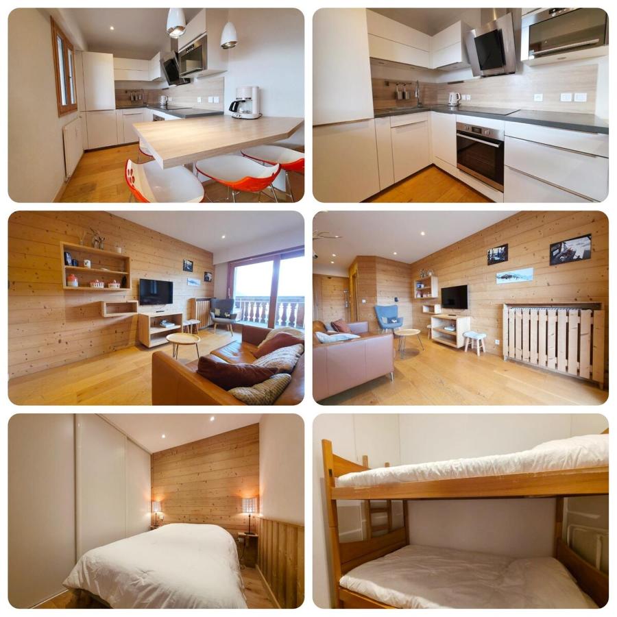 Rénové et chaleureux - Vue sud sur le massif - B&B Huez