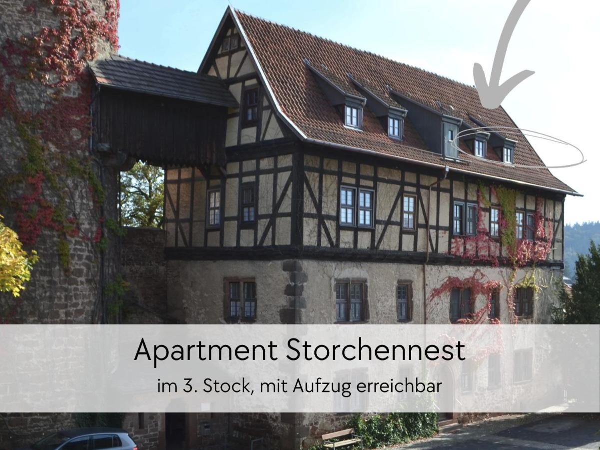 STORCHENNEST - Scandi Style - in der historischen Hinterburg Schlitz - mit Aufzug, Parkplatz & Garten - nahe Fulda und Bad Hersfeld - Chambres d'hôtes Schlitz