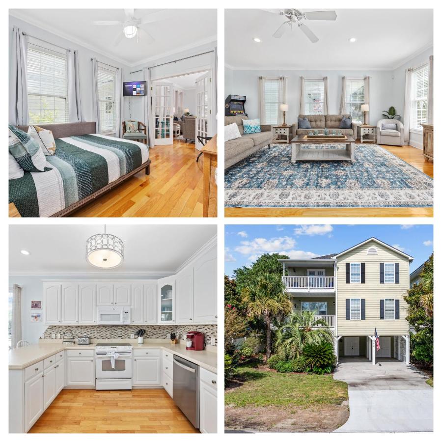 New Listing, 2min WALK to Beach, Single Family Home, Pet Friendly, Smart TV, Sleeps 10, Private Backyard, BBQ - B&B Myrtle Beach