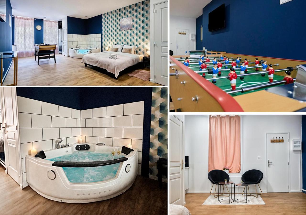Baignoire Balnéo, Baby-foot & WiFi Fibre - Ferienwohnung Roubaix