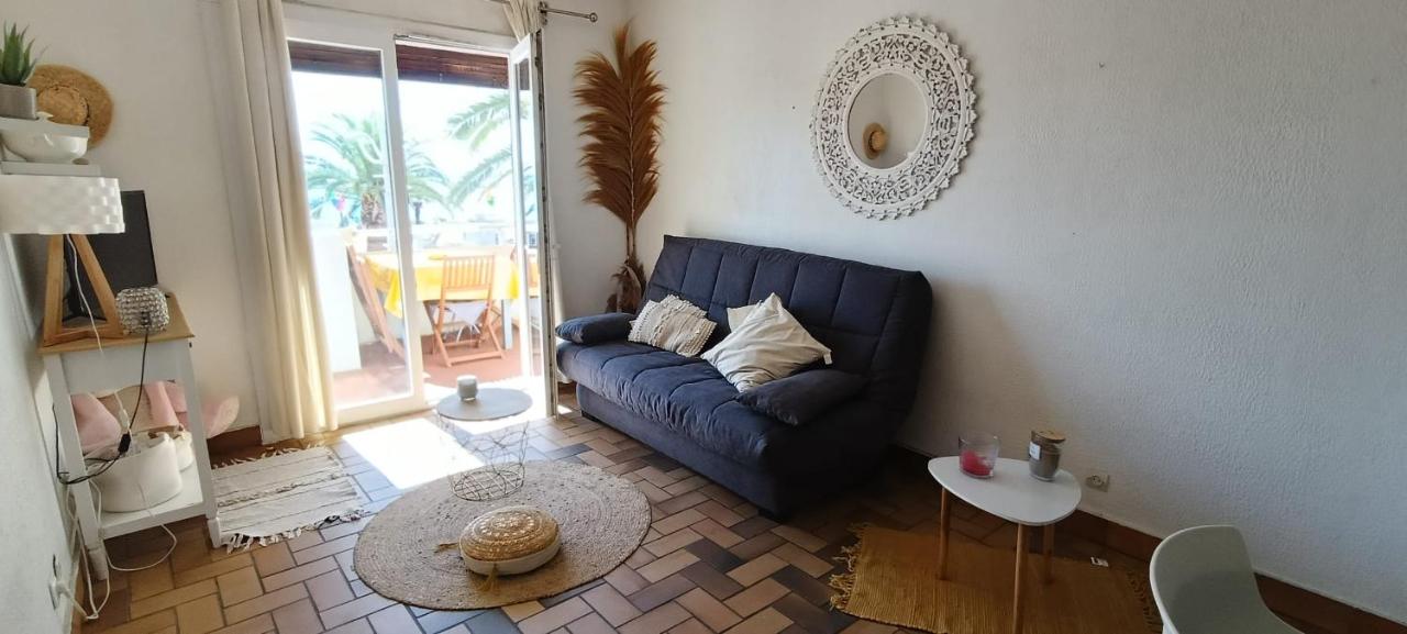 Charming beachfront studio in Fréjus Plage - B&B Fréjus