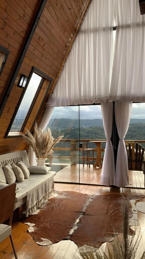 Chales alto do morro 1, conforto e vista privilegiada - B&B Rancho Queimado