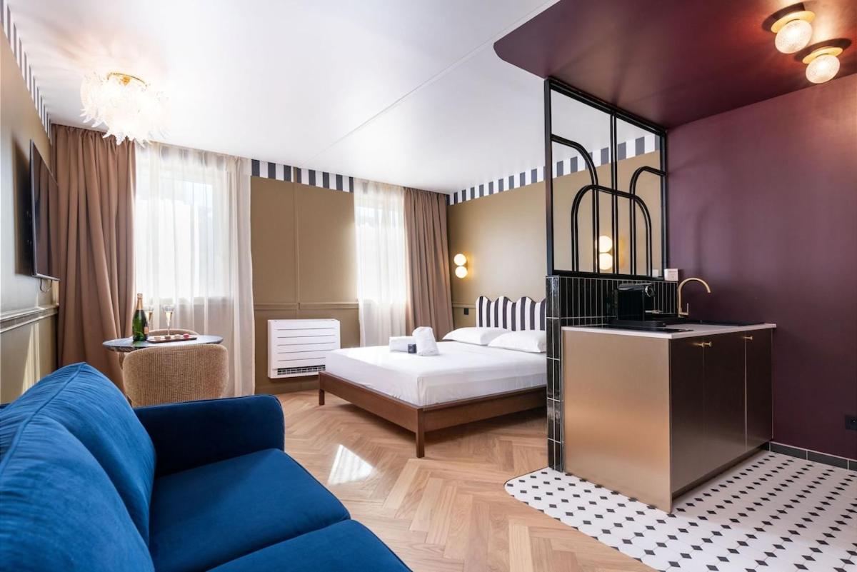 Studio Art Déco Escapade Élégante et Raffinée - Chambres d’hôtes Lyon