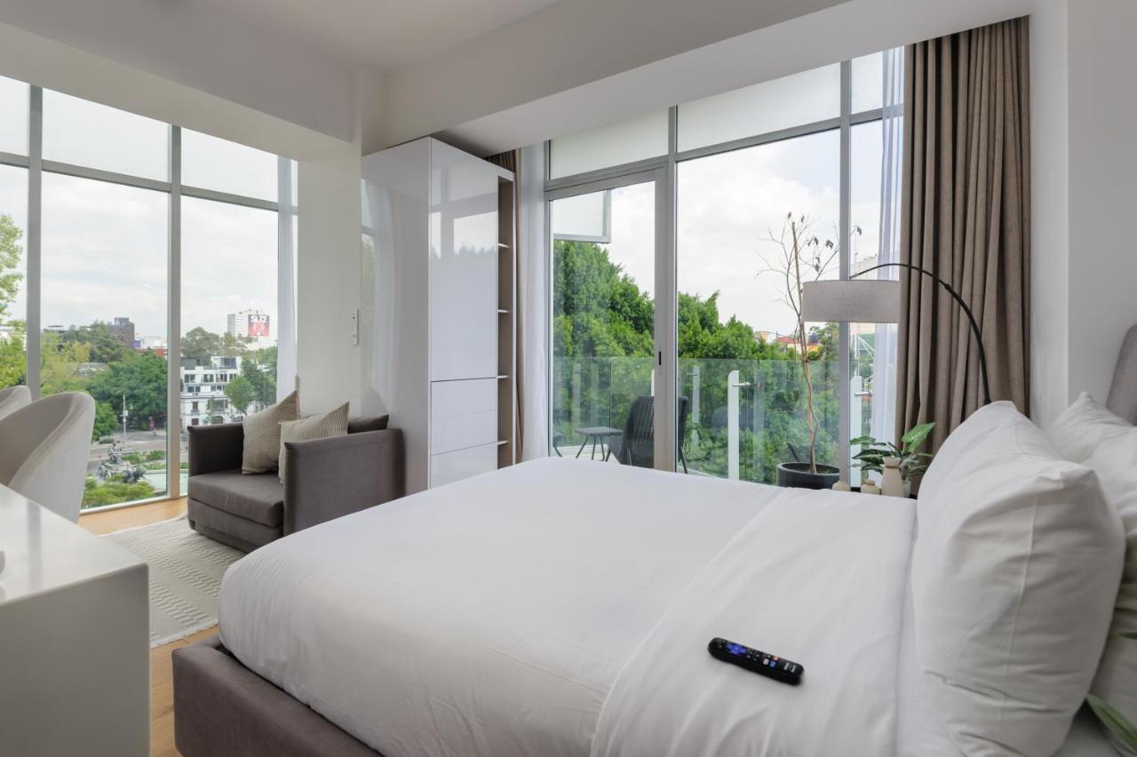 Cozy Loft w/ Nice View in Roma Norte