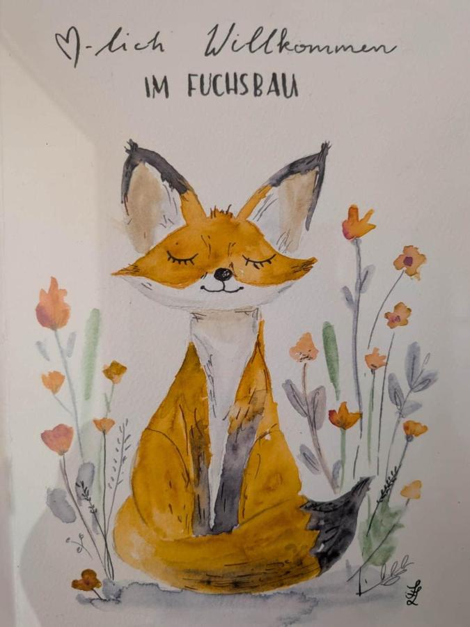 Fuchsbau im Ferienhaus an der Holzecke - Ferienwohnung Schnelldorf