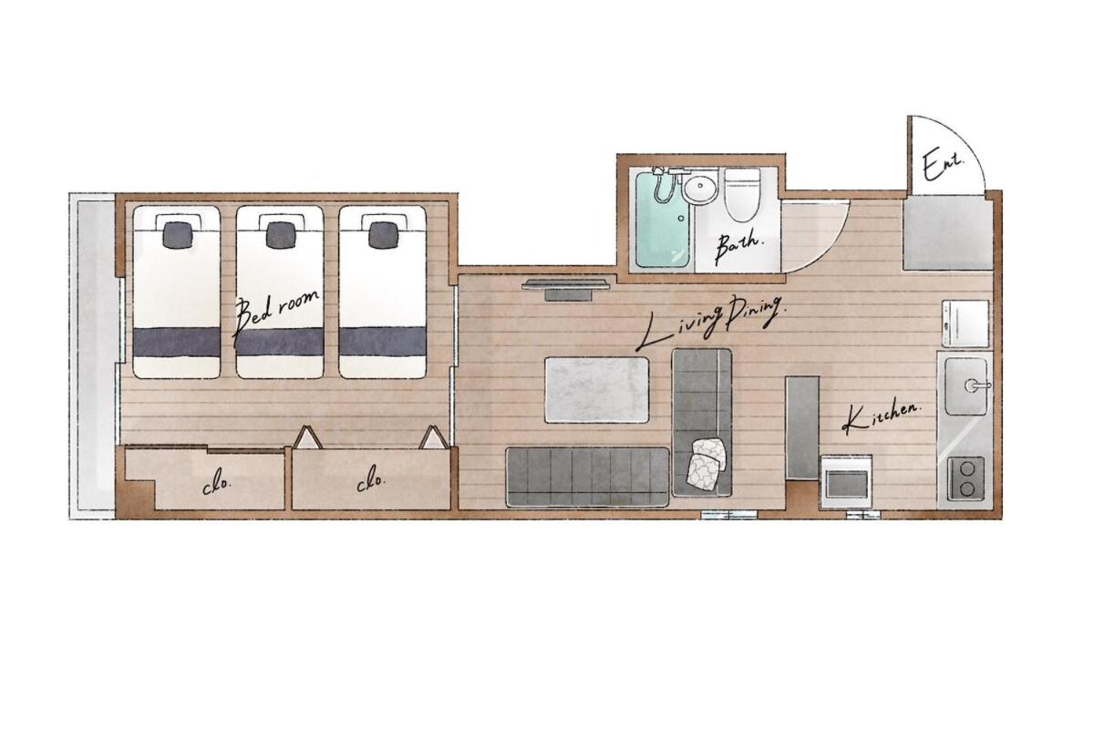 mikiHOTEL本川町303 - Ferienwohnung Hiroshima