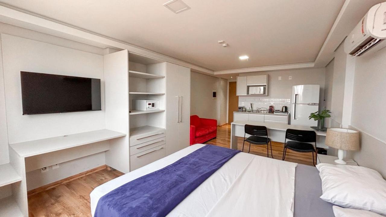 Flat Aconchegante no Centro, com Sofá e Geladeira - Bed and Breakfast Campo Grande