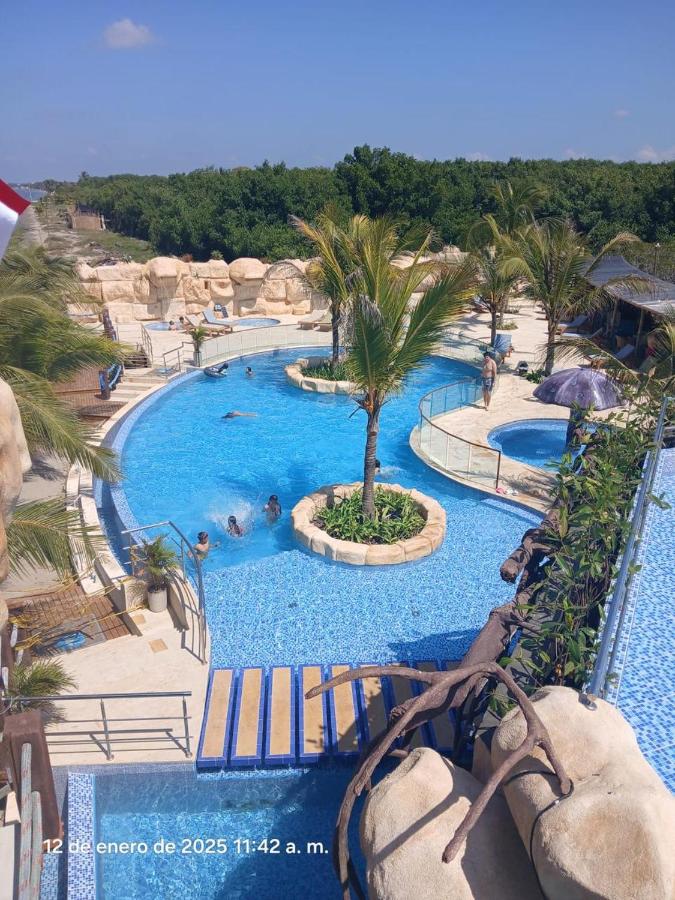 Private Suite with Jacuzzi and sea view - Tolú - B&B San Silvestre