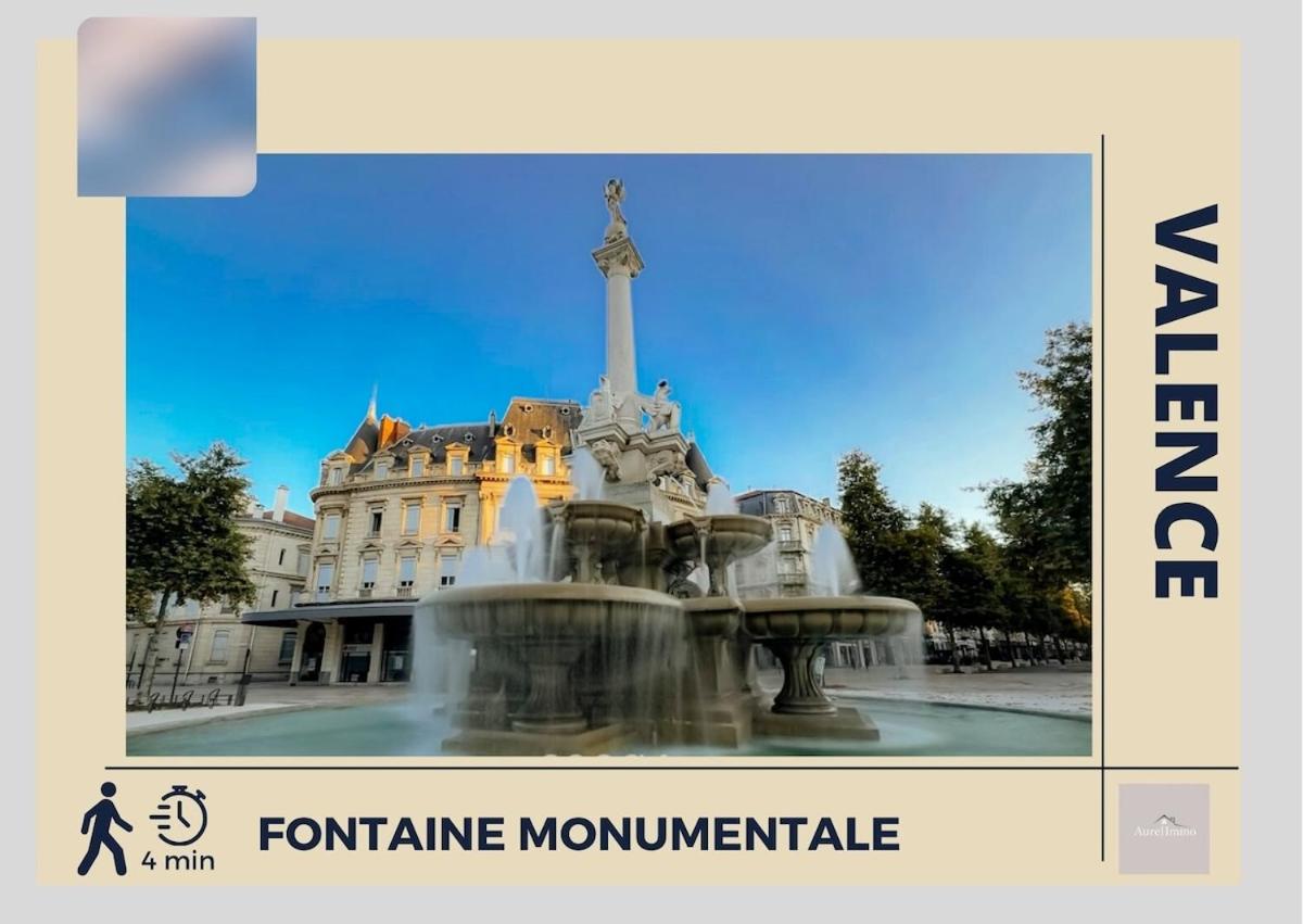 Le Cocon Céleste - Appartement d'Exception - Vue sur les Alpes - Centre-Ville - Gare à 1 min - B&B Valence