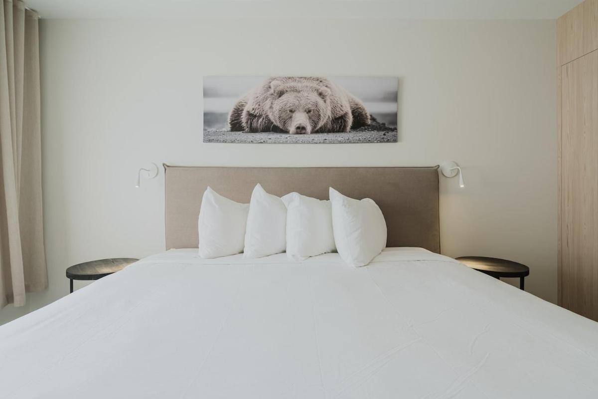 Private Luxury Room- C - King bed, Centrally Located , Free Shuttle to ski Hill and Resort, Coffee - B&B Mont-Tremblant