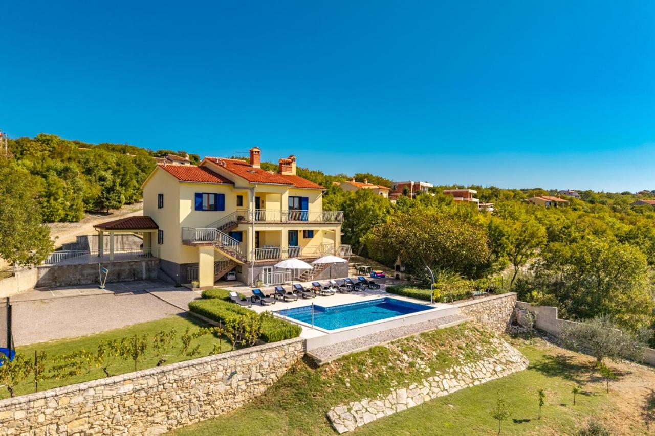 Seaview Pool House Mytilus - Happy Rentals - Chambres d'hôtes Labin