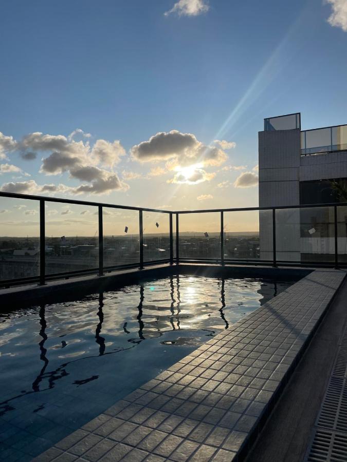 Studio na praia Piscina, academia e lavanderia - Ferienwohnung Cabedelo