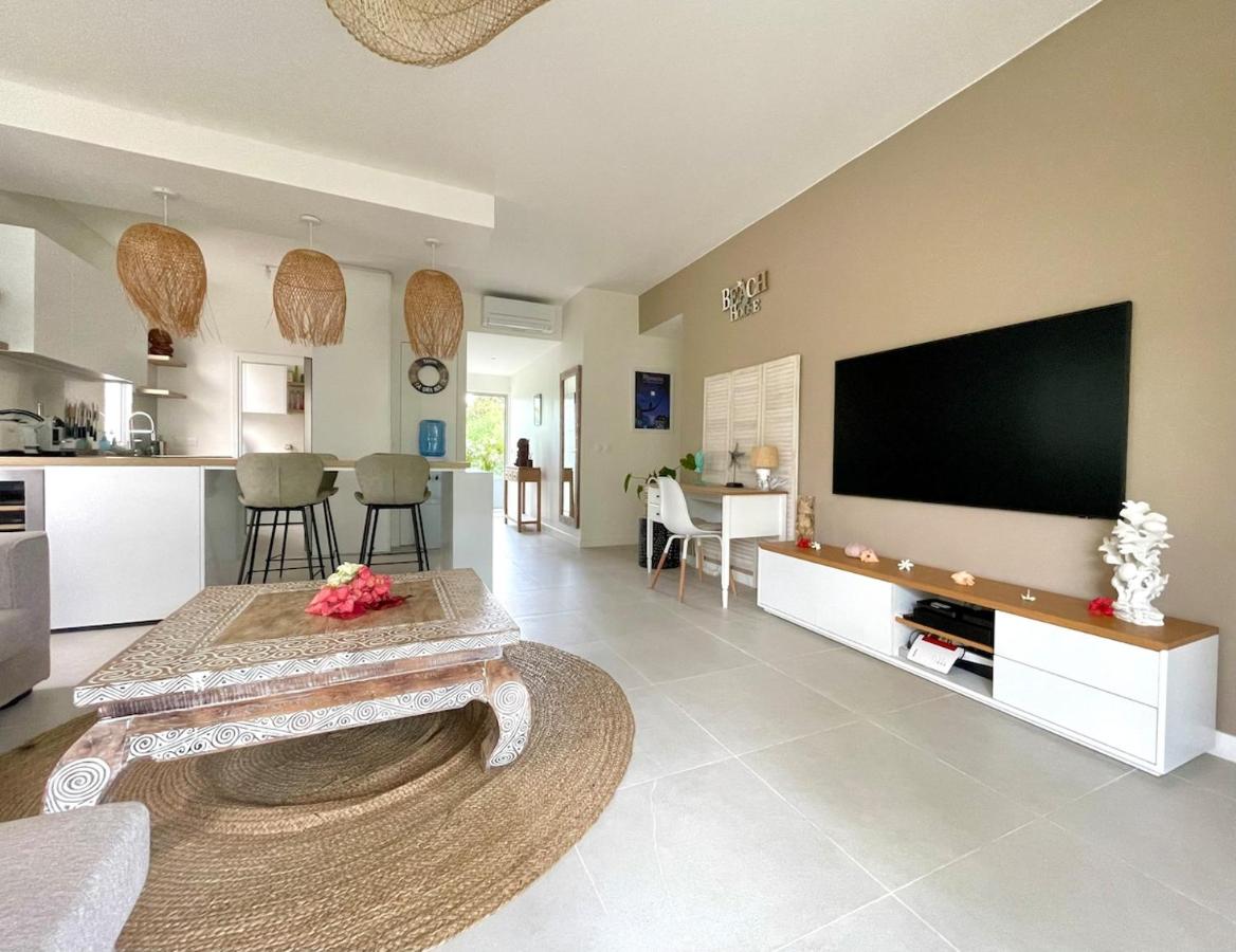 Tahiti Beach Loft - Pool - private beach access - Ferienwohnung Paea