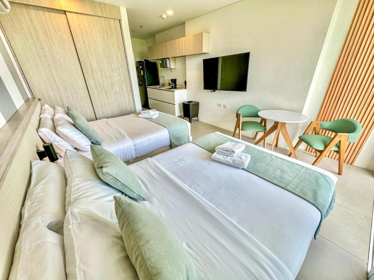 Appartement met 1 slaapkamer, balkon en uitzicht op de bergen.