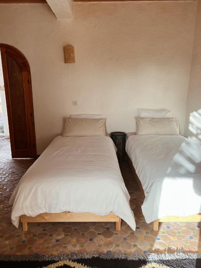 Tweepersoonskamer met 1 of 2 Bedden en Uitzicht op de Tuin