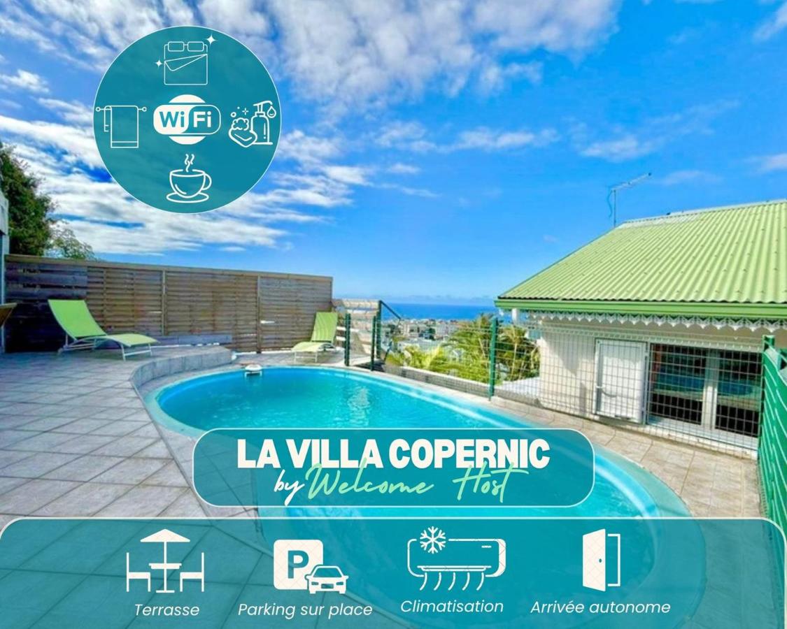 La Villa Copernic, Piscine et Vue Océan - B&B Sainte-Marie