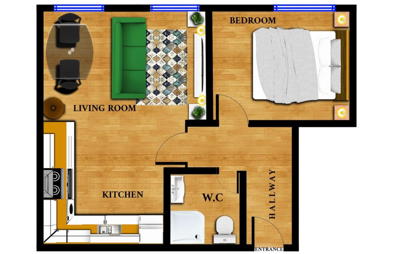 IBEX HOUSE Free Parking 2 Beds Central Fully Equipped Apartment - B&B Reading