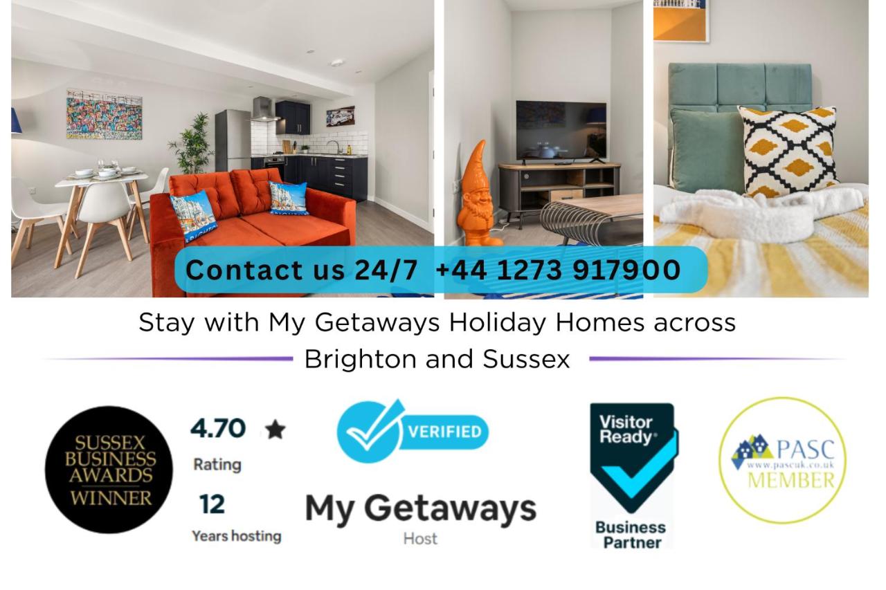 Buzzing Brighton Apartment 3 By My Getaways - Ferienwohnung Brighton