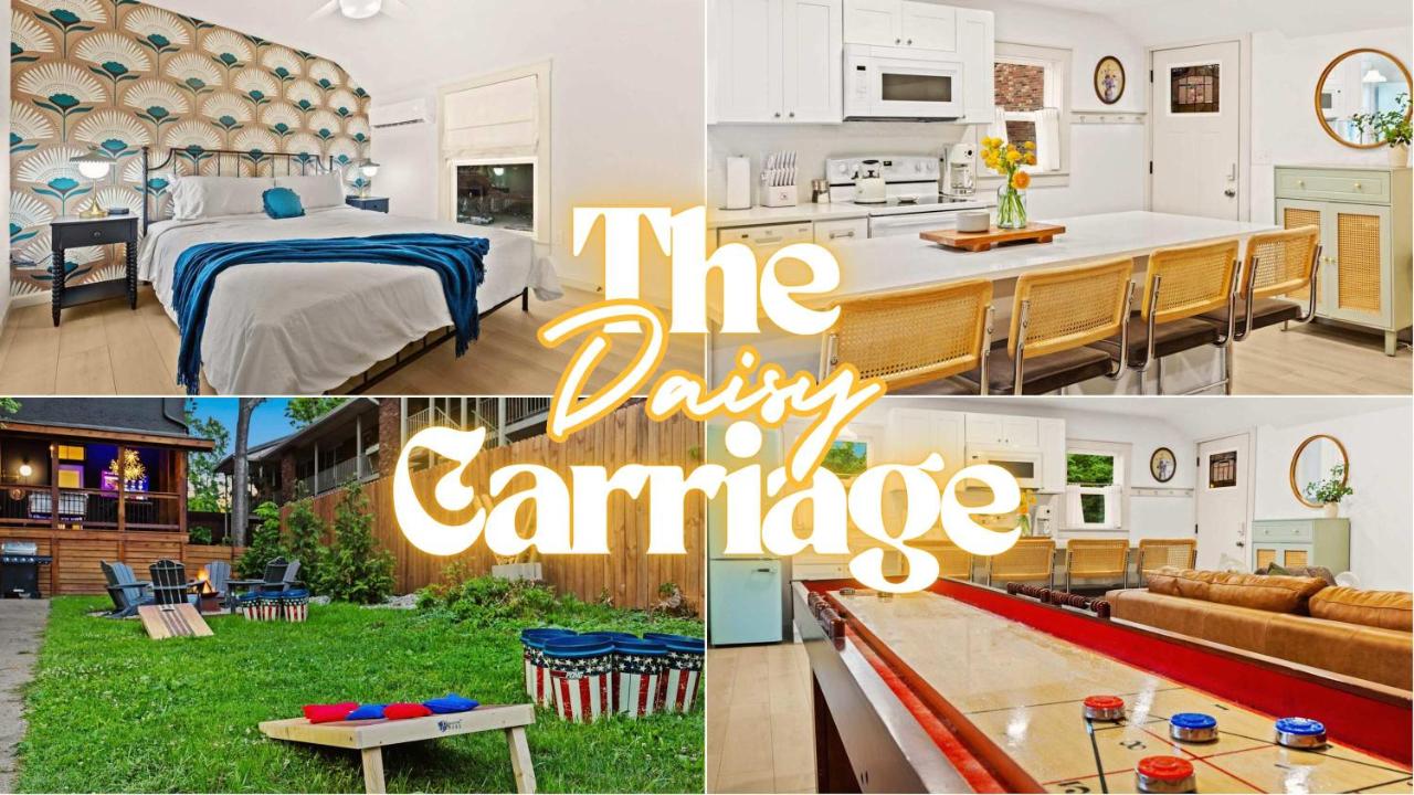 The Gatsby Carriage House Luxe Stay w Game Room - Ferienwohnung Louisville