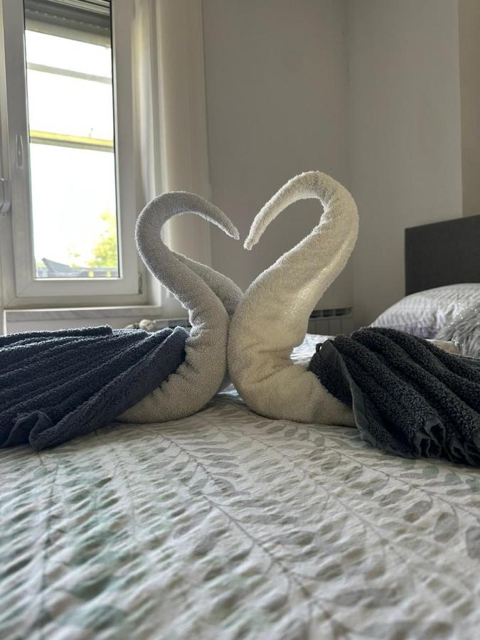 Studio mit Gartenblick