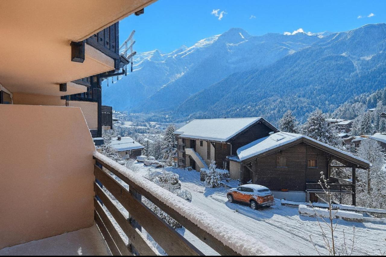 Vue Des "Chavants" Studio 20 M With Balcony - B&B Les Houches