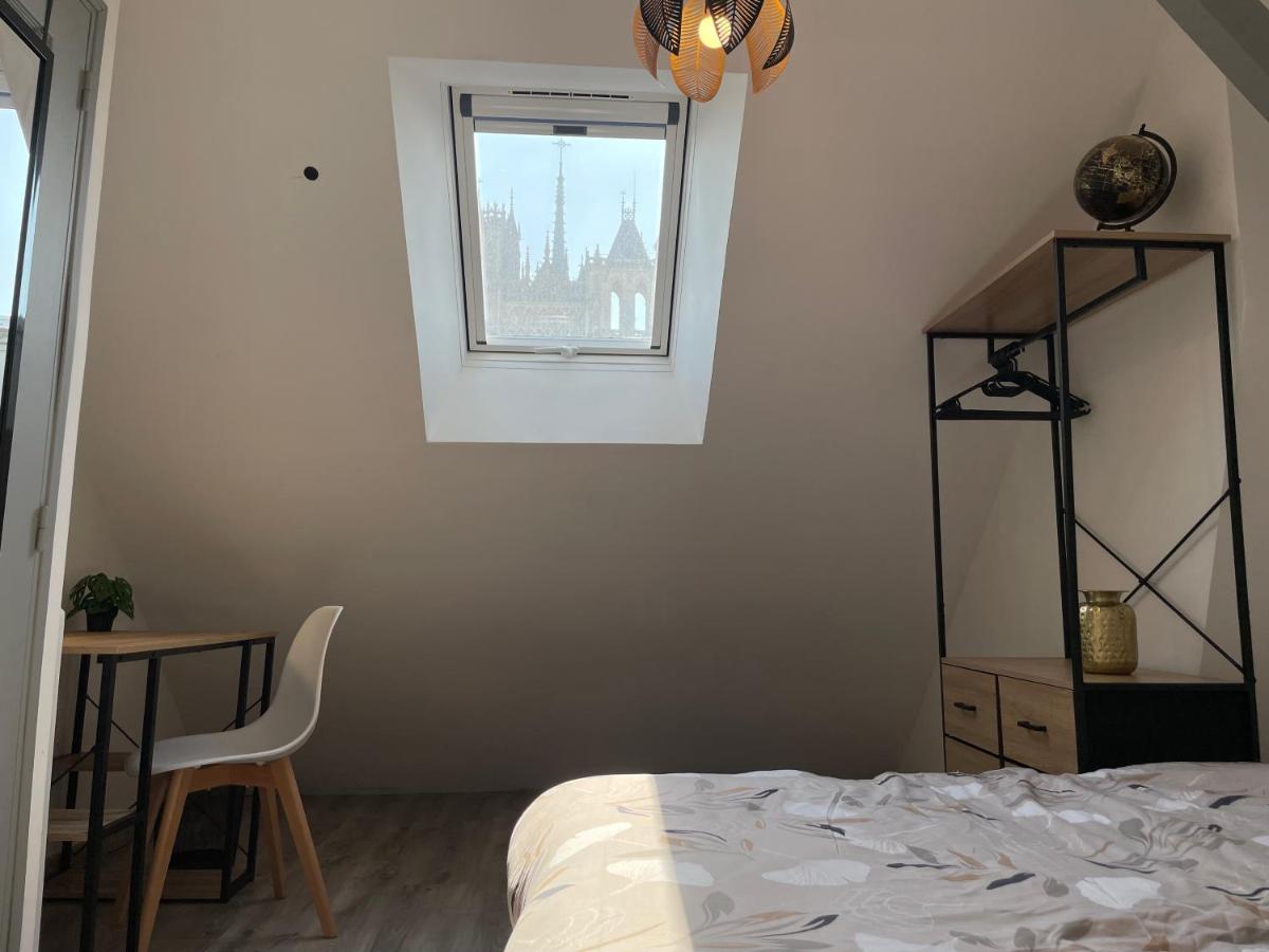 Vue Cathedrale, Elegance & Lumière à Amiens - Ferienwohnung Amiens