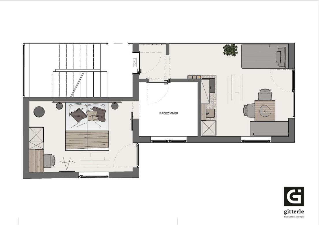 One-Bedroom Apartment with Balcony