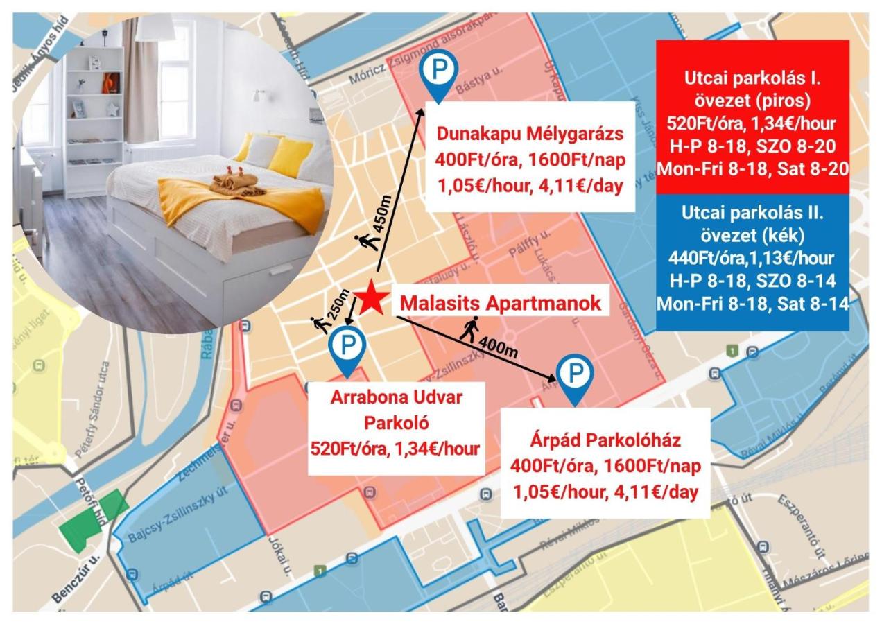 Malasits 3 private room with private bathroom - B&B Győr