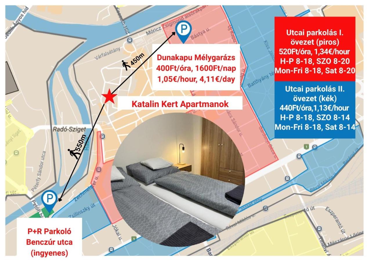 KatalinKert Apartman 3 - B&B Győr