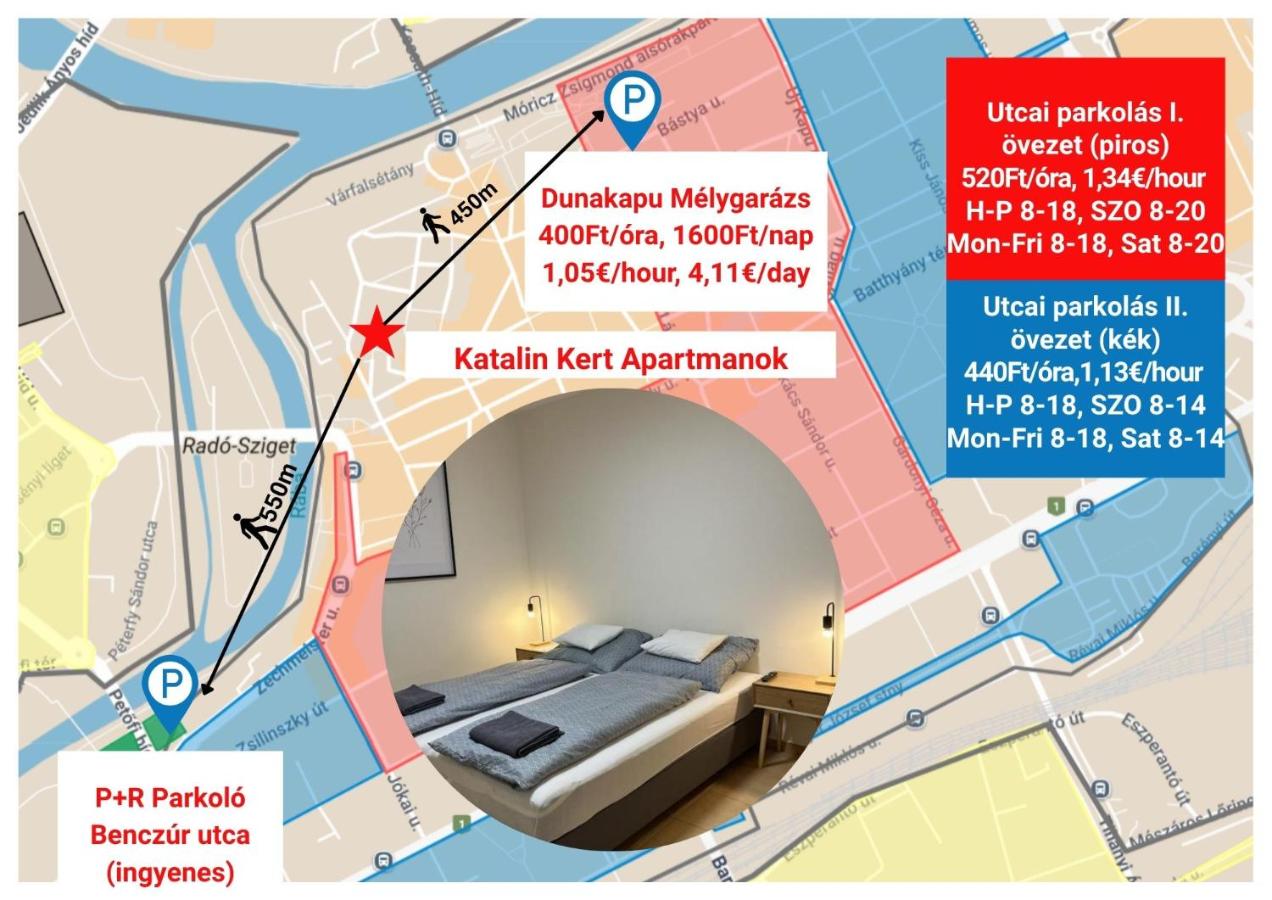 KatalinKert Apartman 2 - B&B Győr