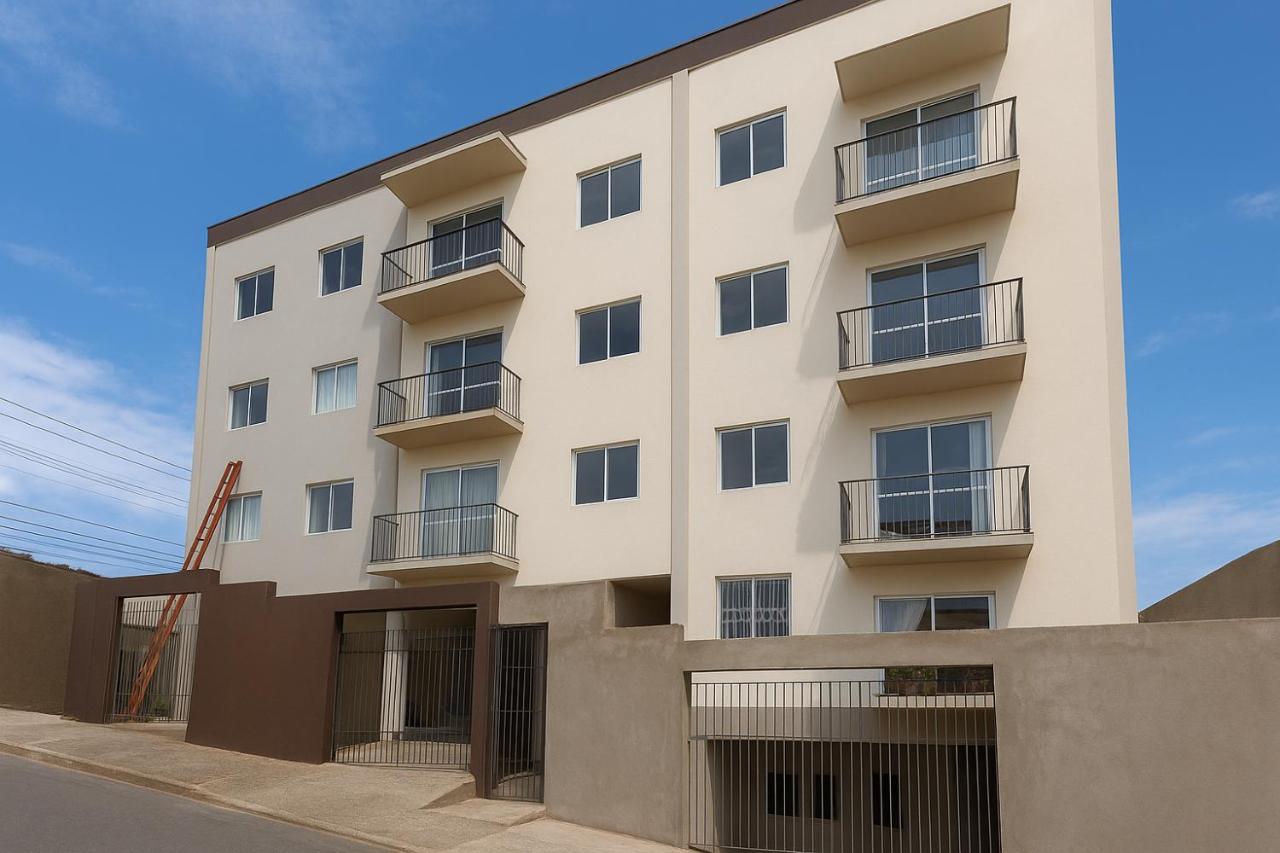 Apartamento central próximo ao Shopping Palladium com garagem coberta - Chambres d’hôtes Ponta Grossa