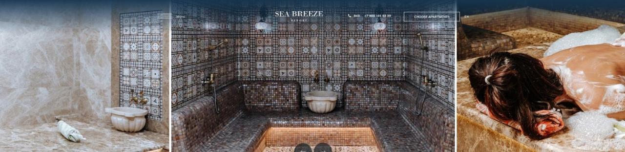 Seabreeze Baku Lighthouse seaview apartment studio - Chambres d’hôtes Bakou