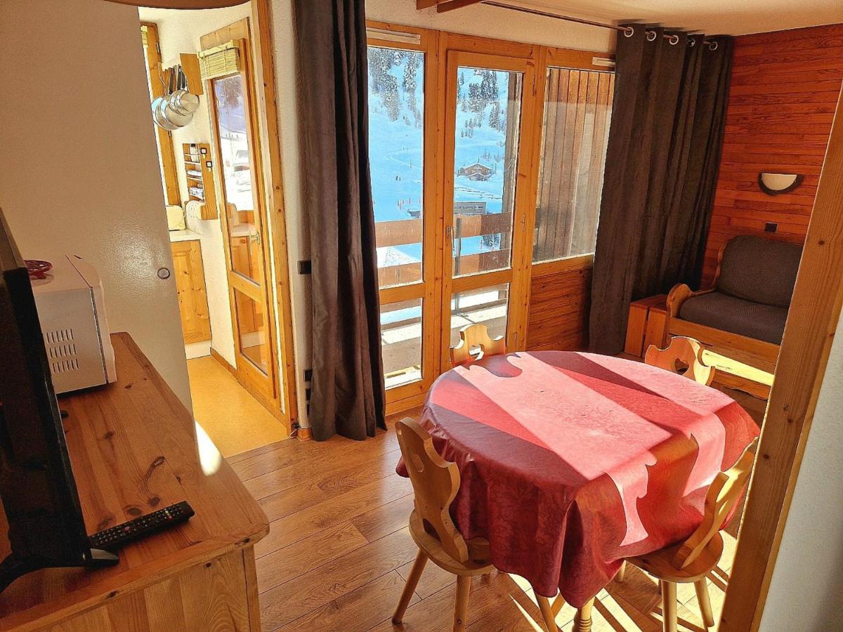 Studio divisible lumineux 4 pers · Balcon · Vue pistes - FR-1-181-2853 - B&B La Plagne Tarentaise