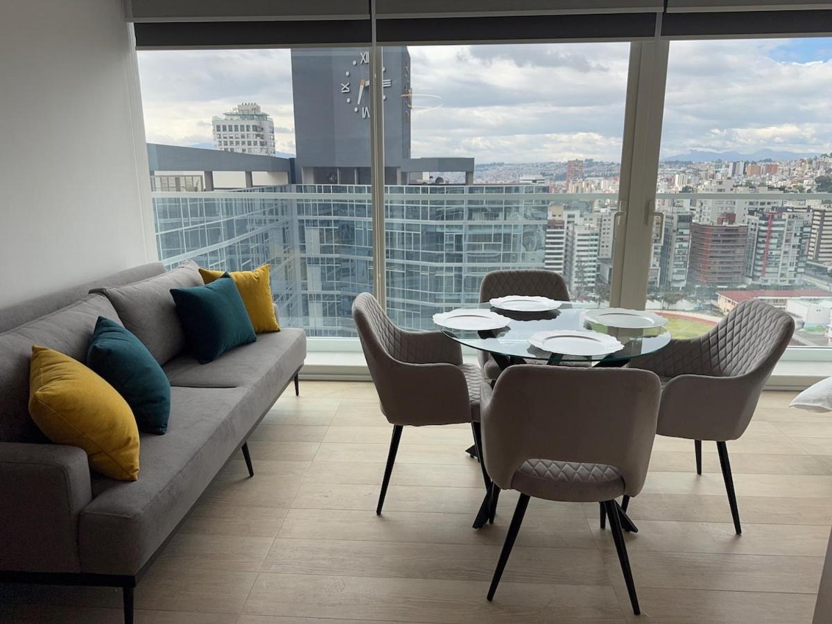 Nuevo Studio en Edificio Qanvas- Piso 19 - Parque La Carolina - B&B Quito