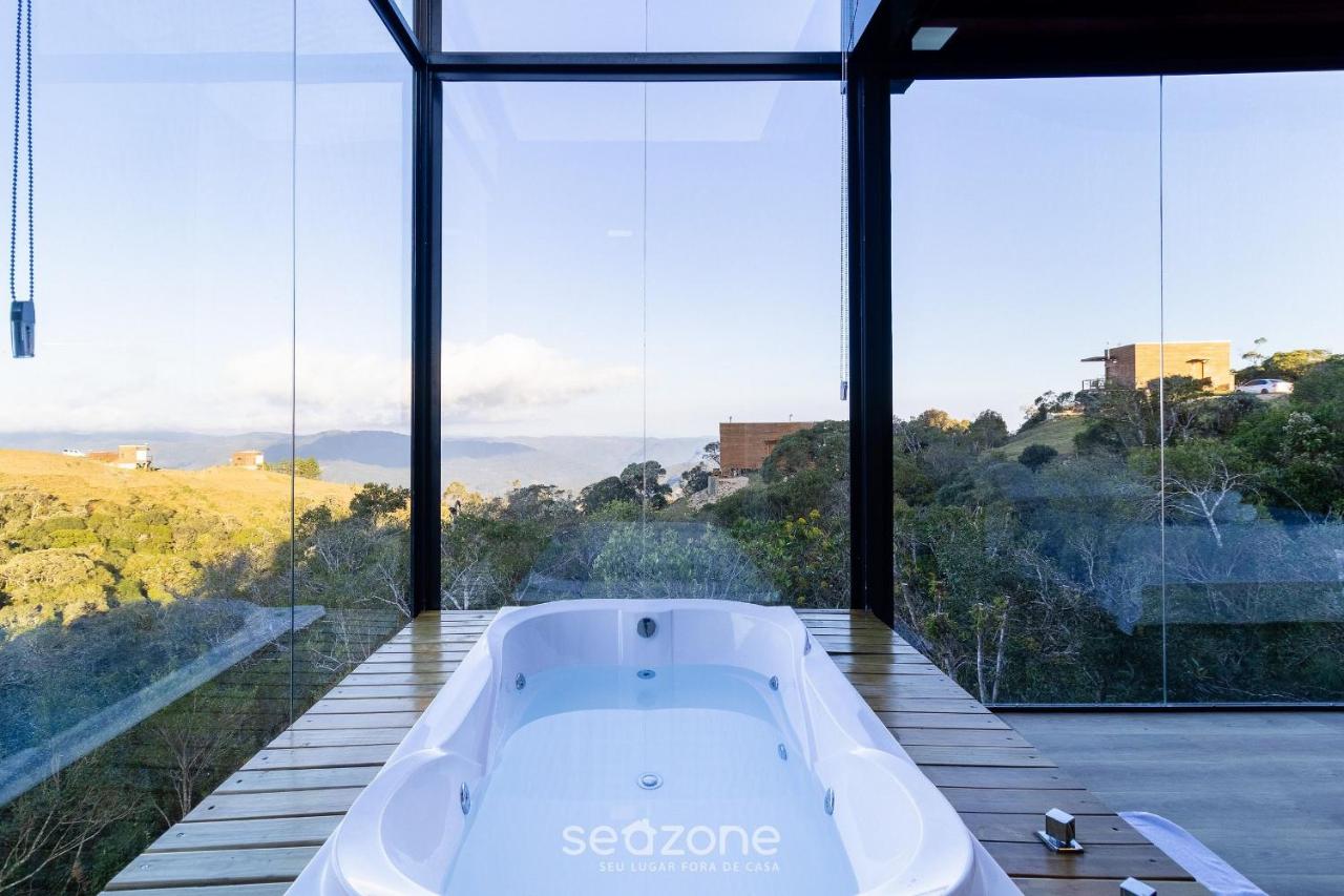 Cabana c/ jacuzzi e vista para as montanhas VST031 - Chambres d’hôtes São Paulo dos Pinhais