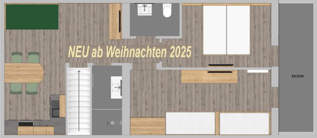 Apartamento de 2 dormitorios