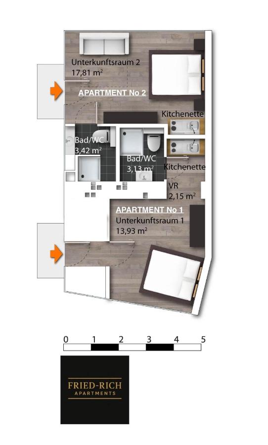 Fried-RICH Apartments - Ferienwohnung Wien