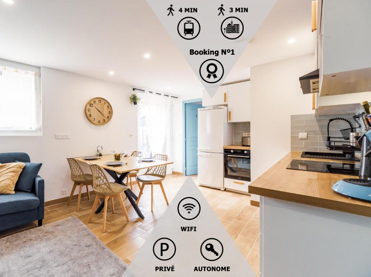 Le Lumineux 3 chambres-Parking-Centre - Bed and Breakfast Guingamp