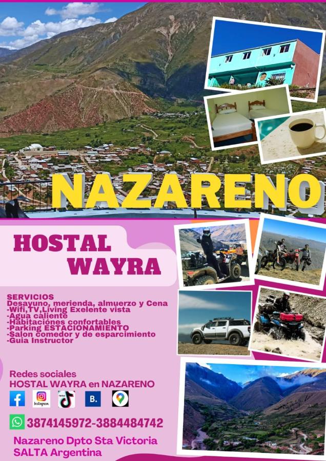 HOSTAL WAYRA en NAZARENO - B&B Nazareno