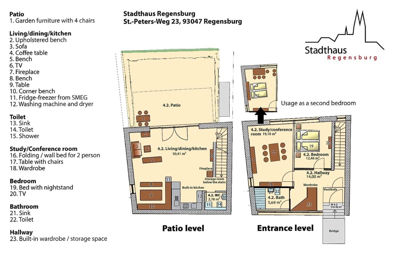 Stadthaus Regensburg - Ferienwohnung