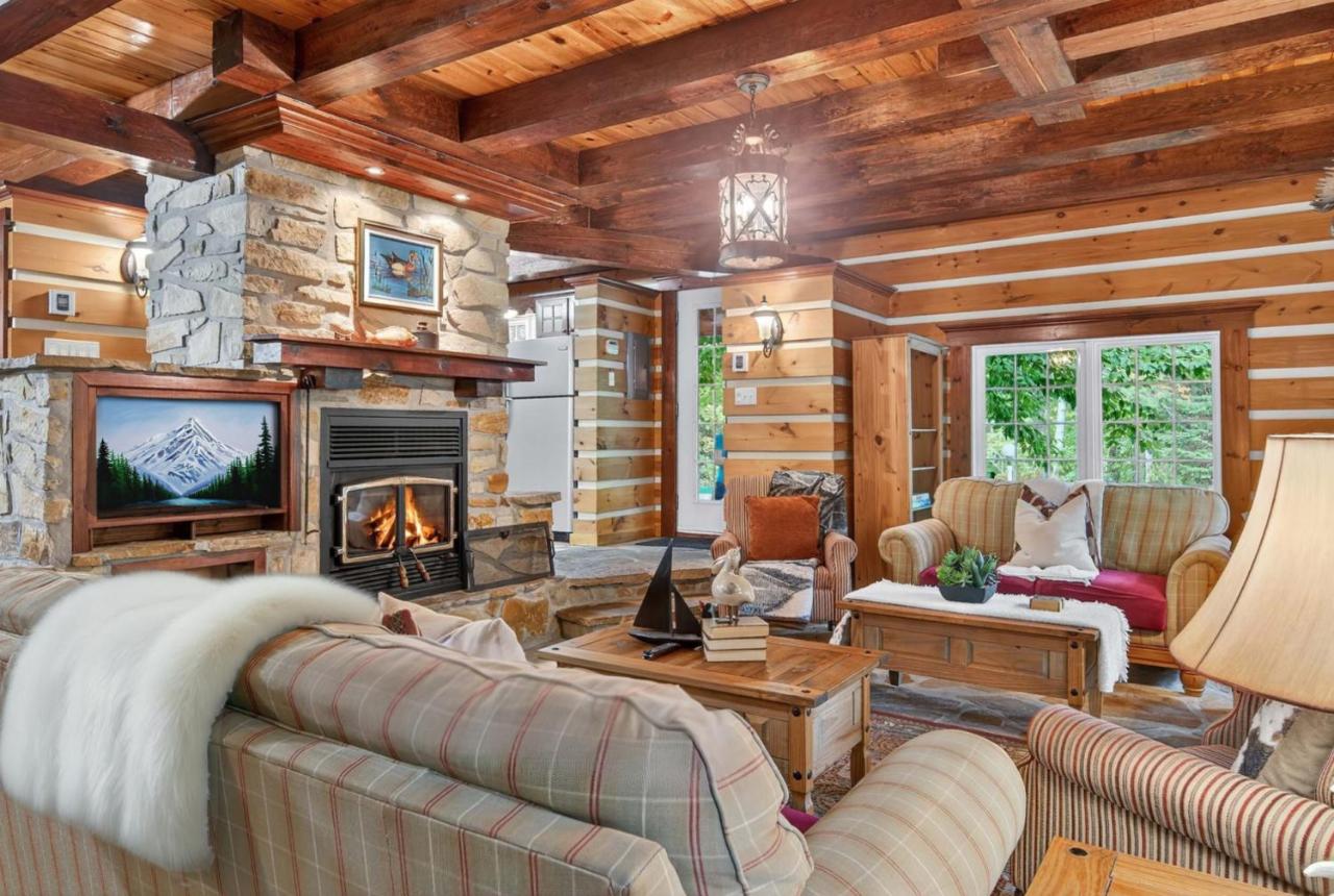 Domaine Rivière Sacacomie - Chalet l'Hirondelle - B&B Saint-Alexis-des-Monts