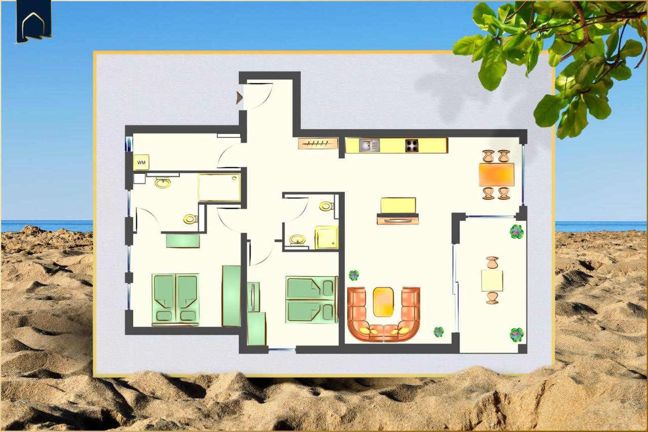 An der Haffküste Ferienwohnung Haffzauber - Ferienwohnung Groß Ostiem